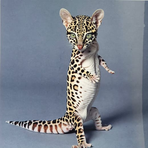 A leopard gecko standing and looking toward the camera
